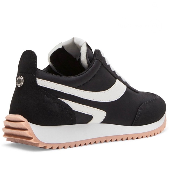 Steve Madden Black and White Sneakers - Picture 2 of 6